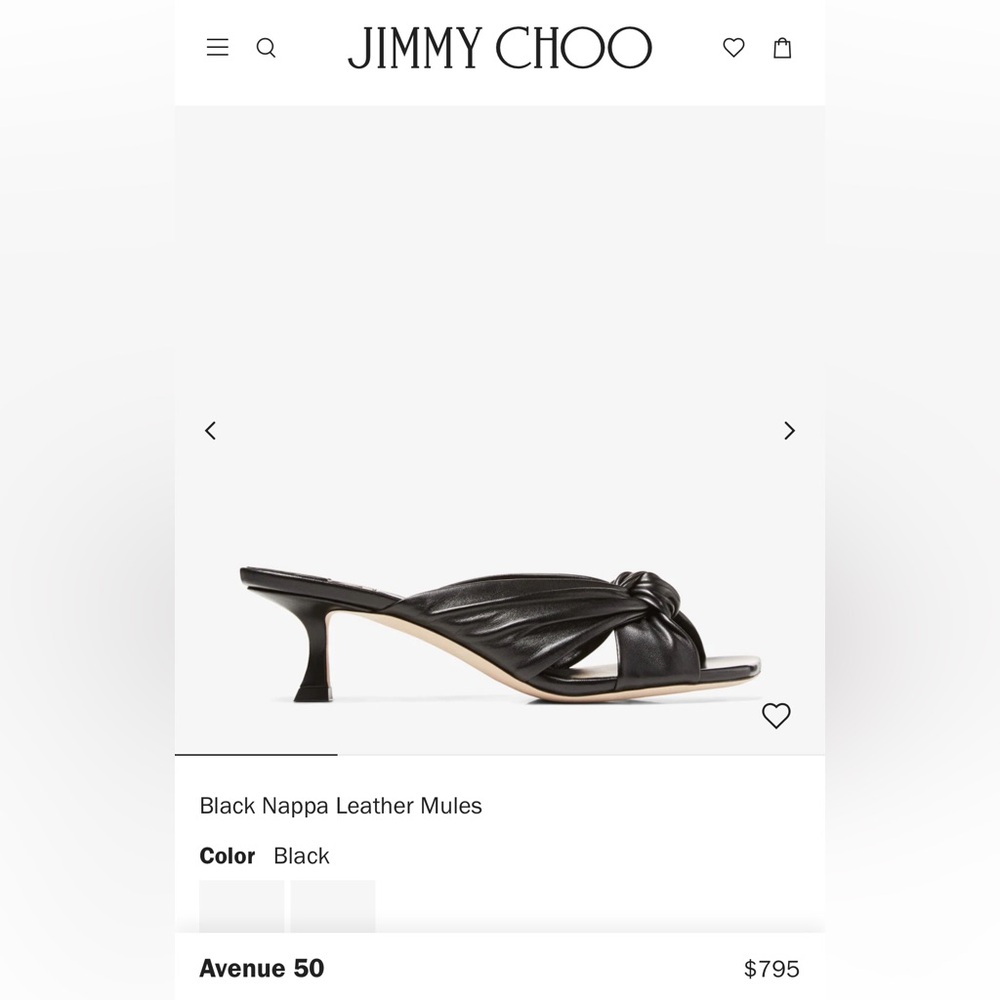 Jimmy Choo Avenue 50 heels